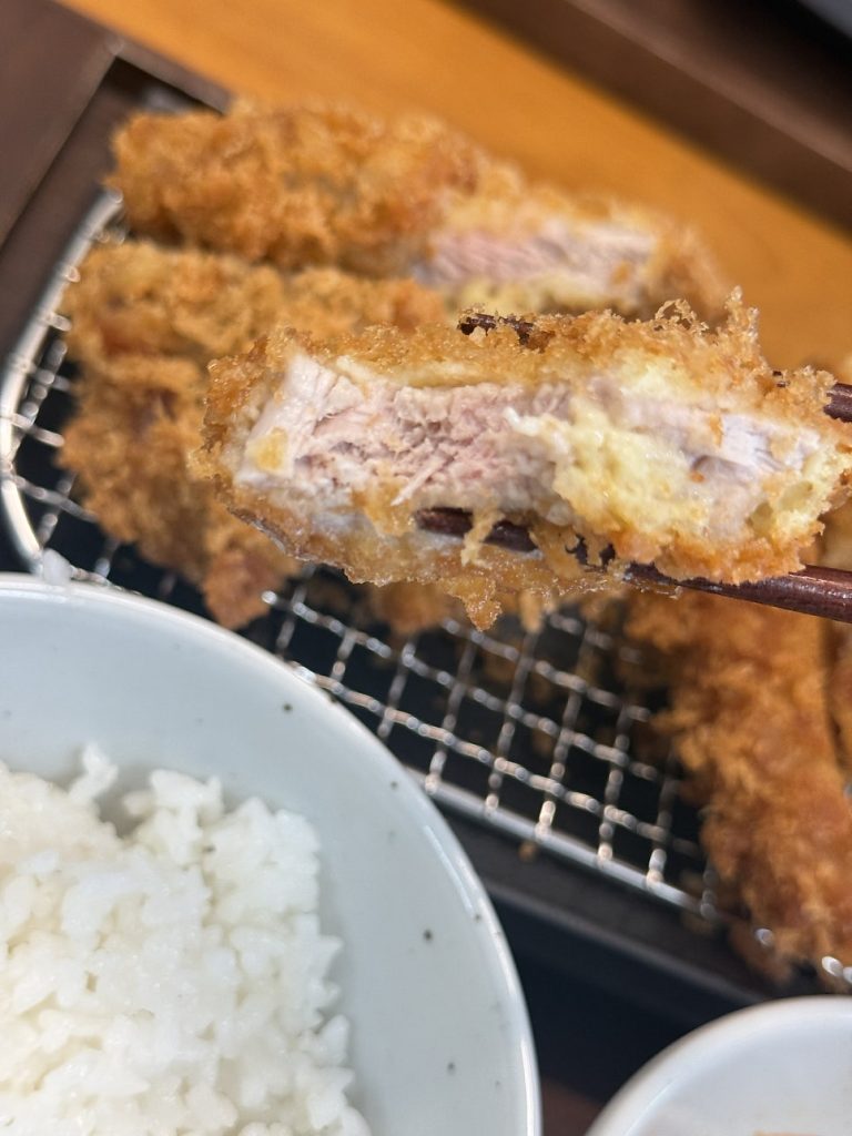 Tenderloin katsu with crispy batter
