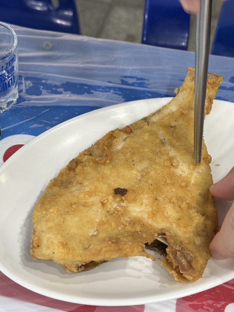 Crispy fried fish