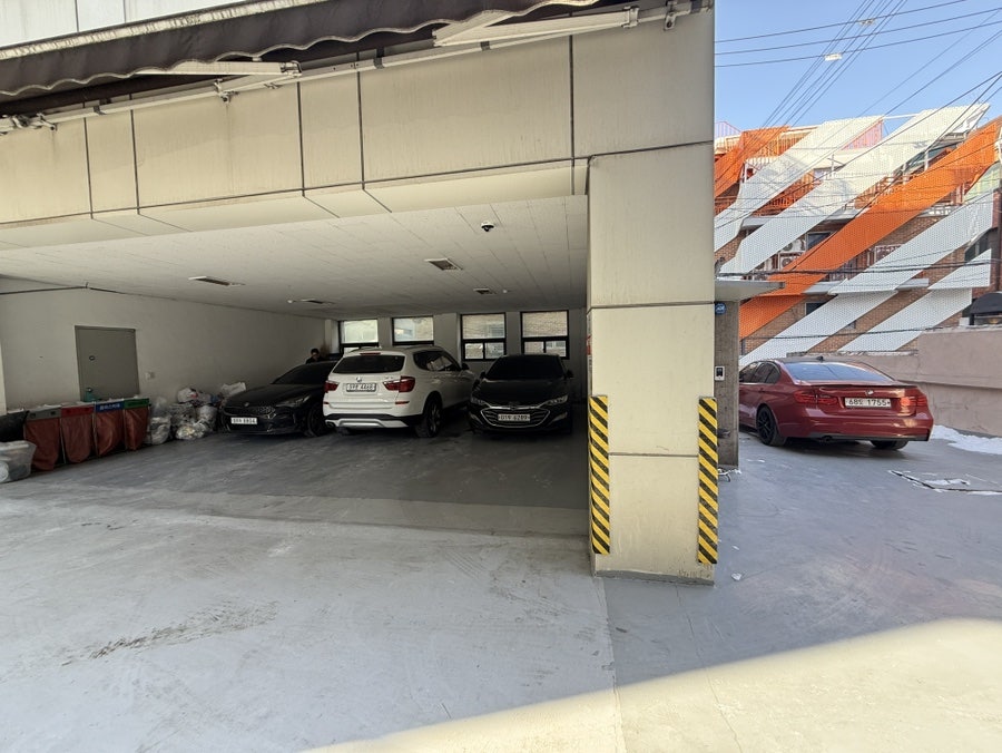 Parking area at the Photochino building