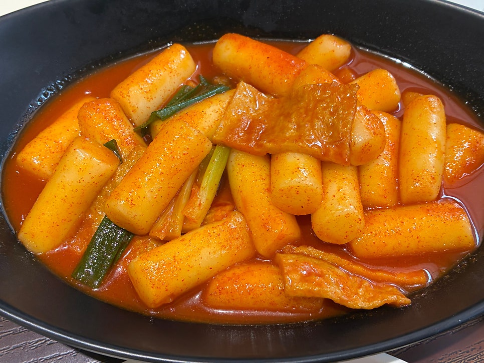 Old-style rice-cake tteokbokki